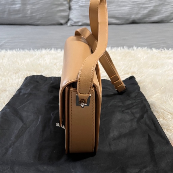 New Authentic Saint Laurent Fermoir Satchel - Picture 9 of 11